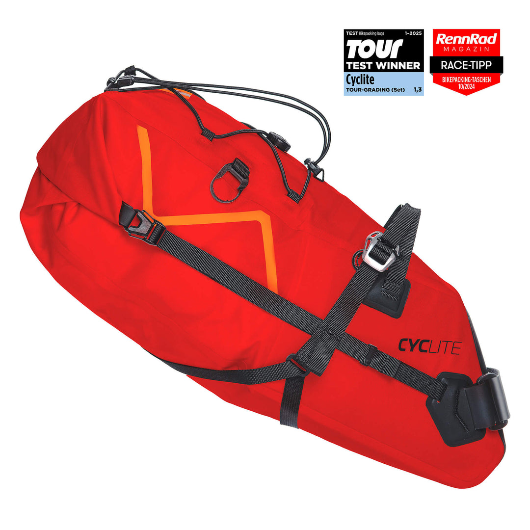 アクセサリー Multicam Cycling Waterproof Saddle Bag Lead Out!'s Dyneema Saddle Bag: Lightweight Performance