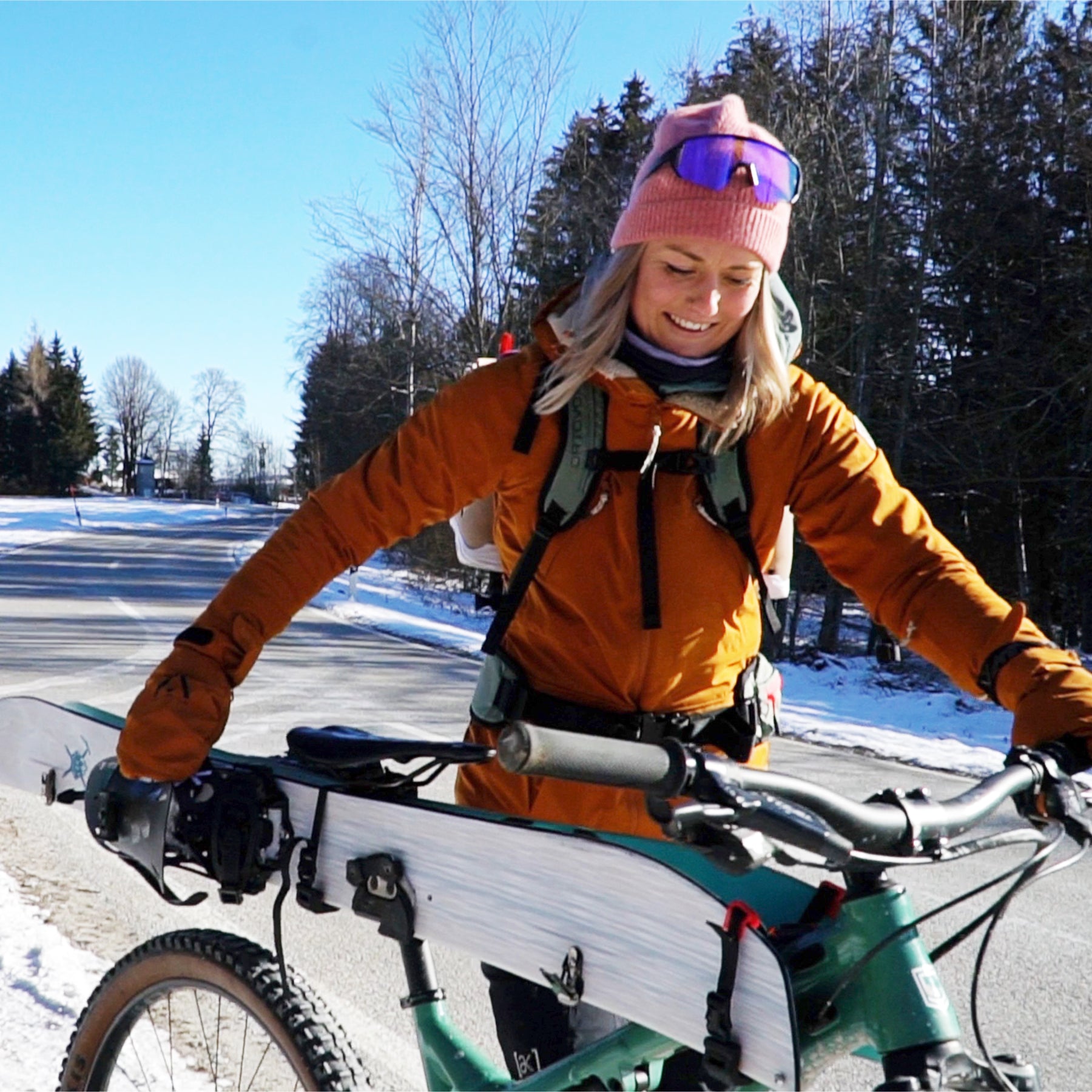 skiis & bikes